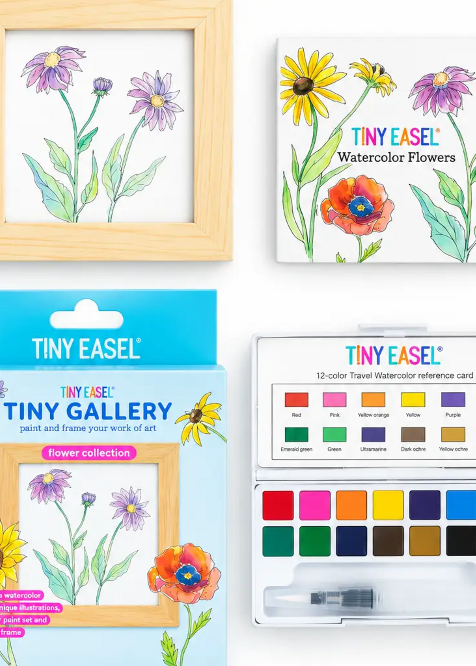 tiny easel Tiny Gallery Flower Collection
