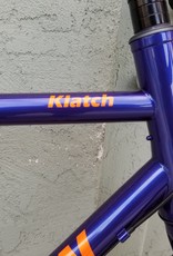 Co-Motion Cycles Klatch 56cm Lake Violet Pearl #41 w/Tangelo Pearl Logos by Co-Motion