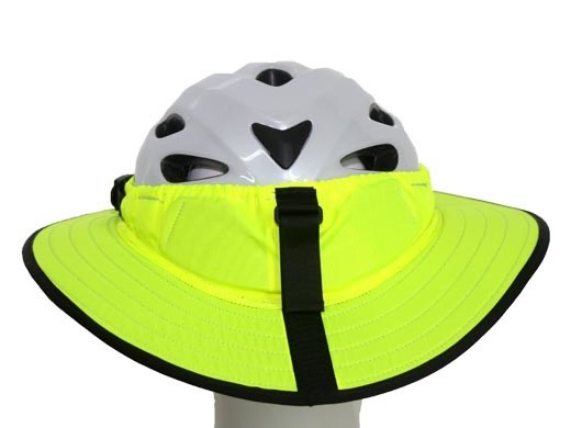 DA BRIM* cycling sporty helmet visor (yellow) - BLUE LUG