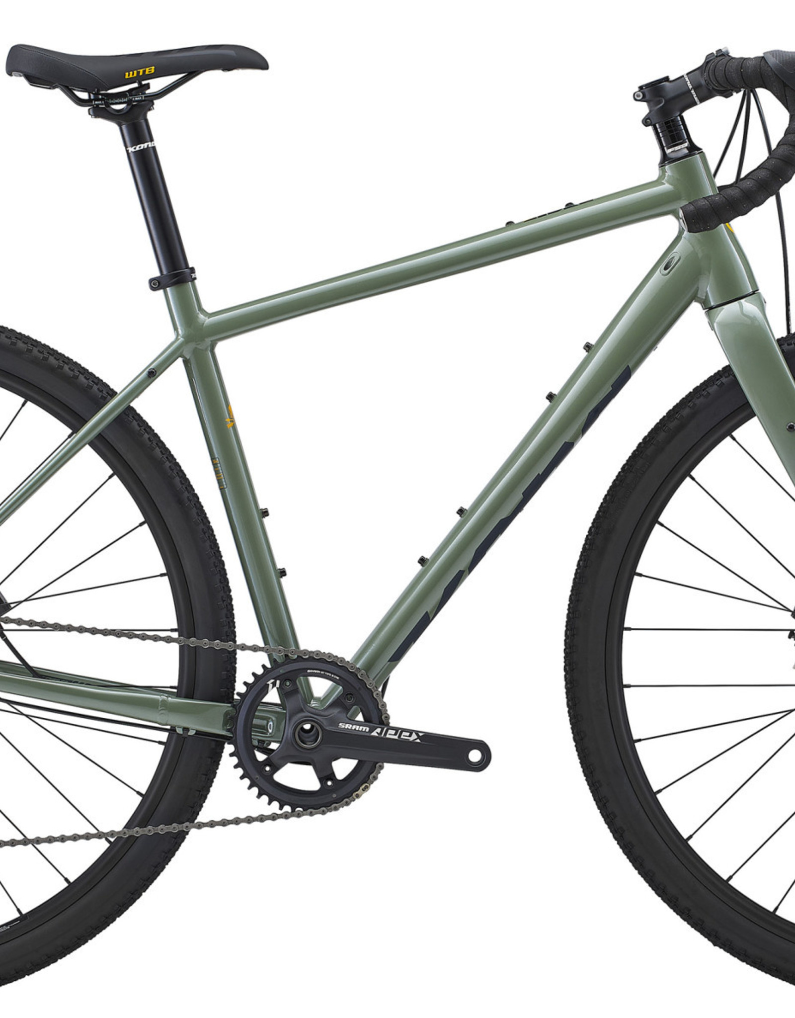Kona Bicycles Kona Libre (Green) Alloy/Carbon Gravel Bicycle