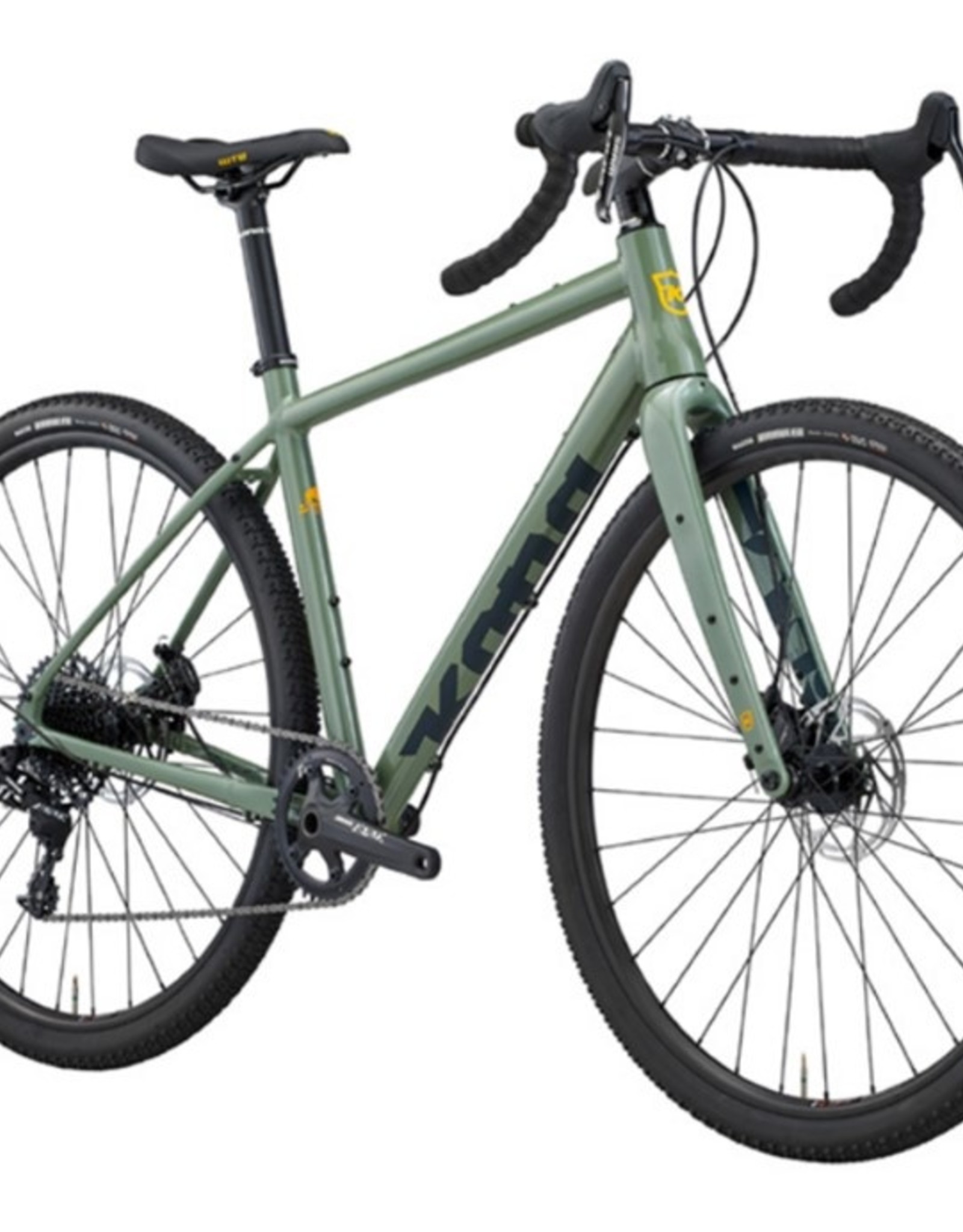 Kona Bicycles Kona Libre (Green) Alloy/Carbon Gravel Bicycle
