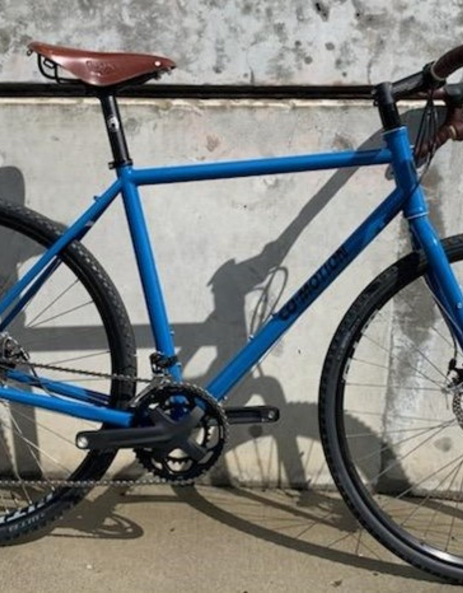 Co-Motion Cycles Co-Motion Deschutes Touring Bicycle (Capri Blue) w/Brooks Saddle & Tape