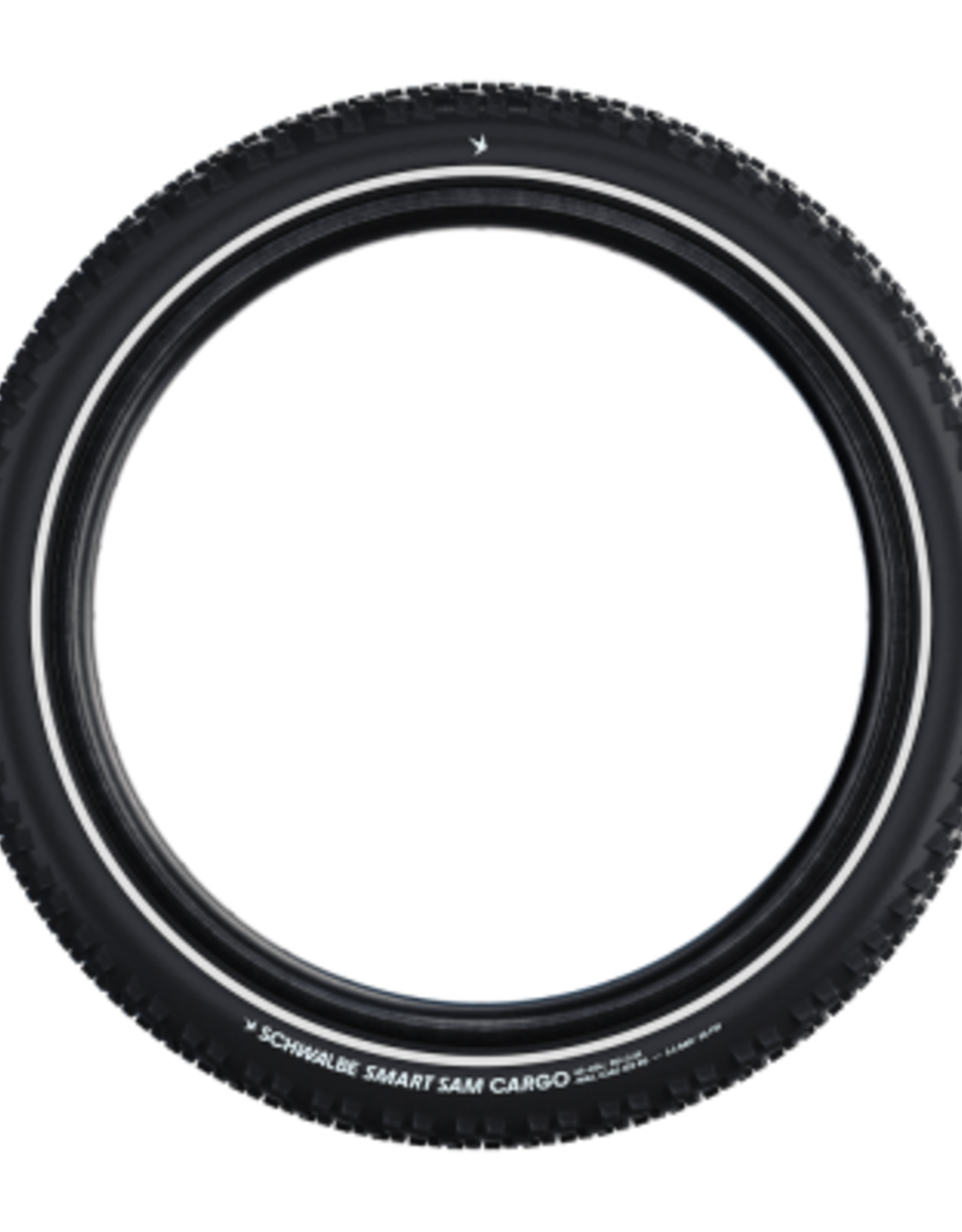 Schwalbe Schwalbe Smart Sam Cargo Tire  27.5x2.35 (60-584) Wire Bead Addix-E Black-Reflex