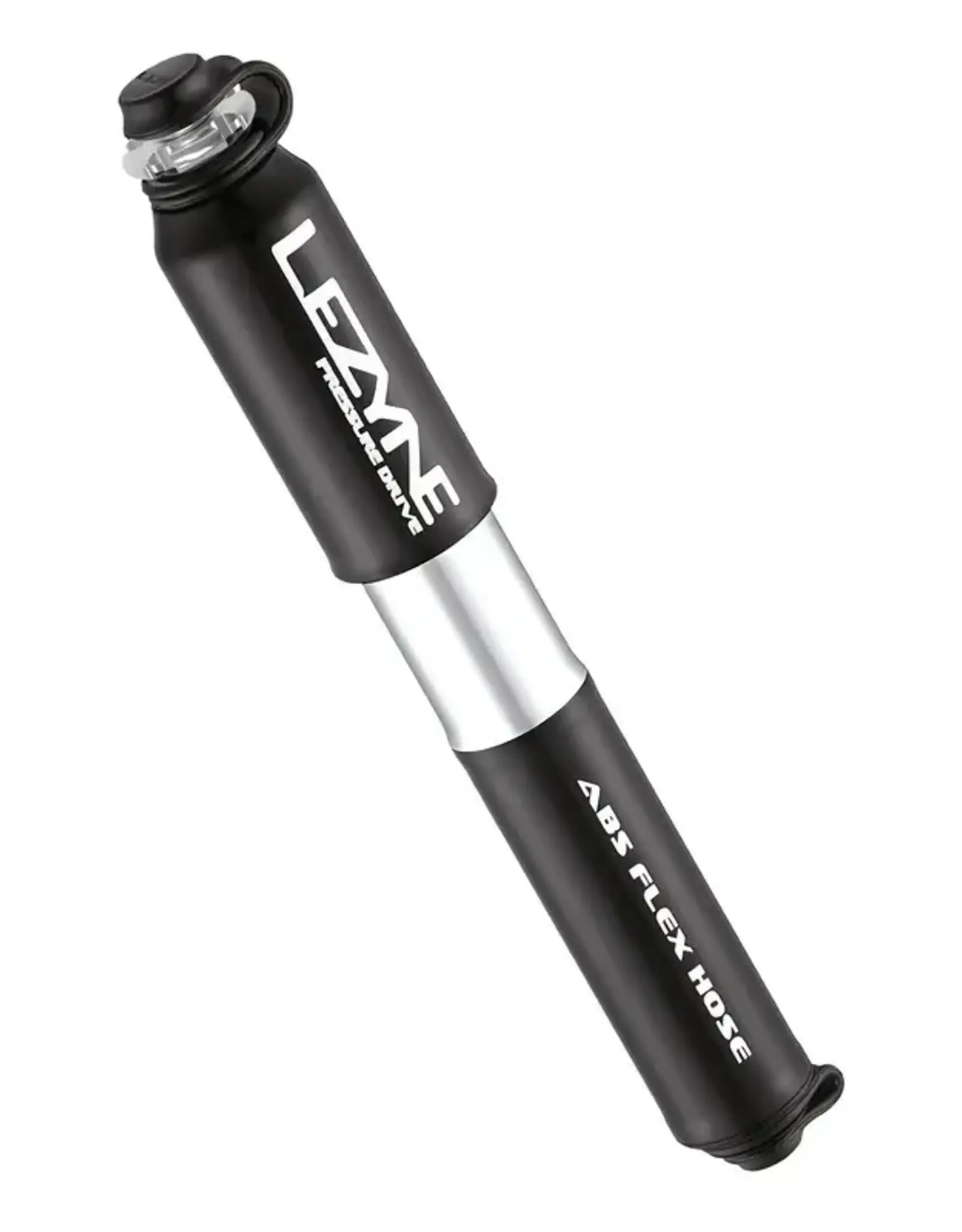 Lezyne Lezyne ABS Pressure Drive Mini Frame Bicycle Pump, Small: Black/Polished (Small, Silver)