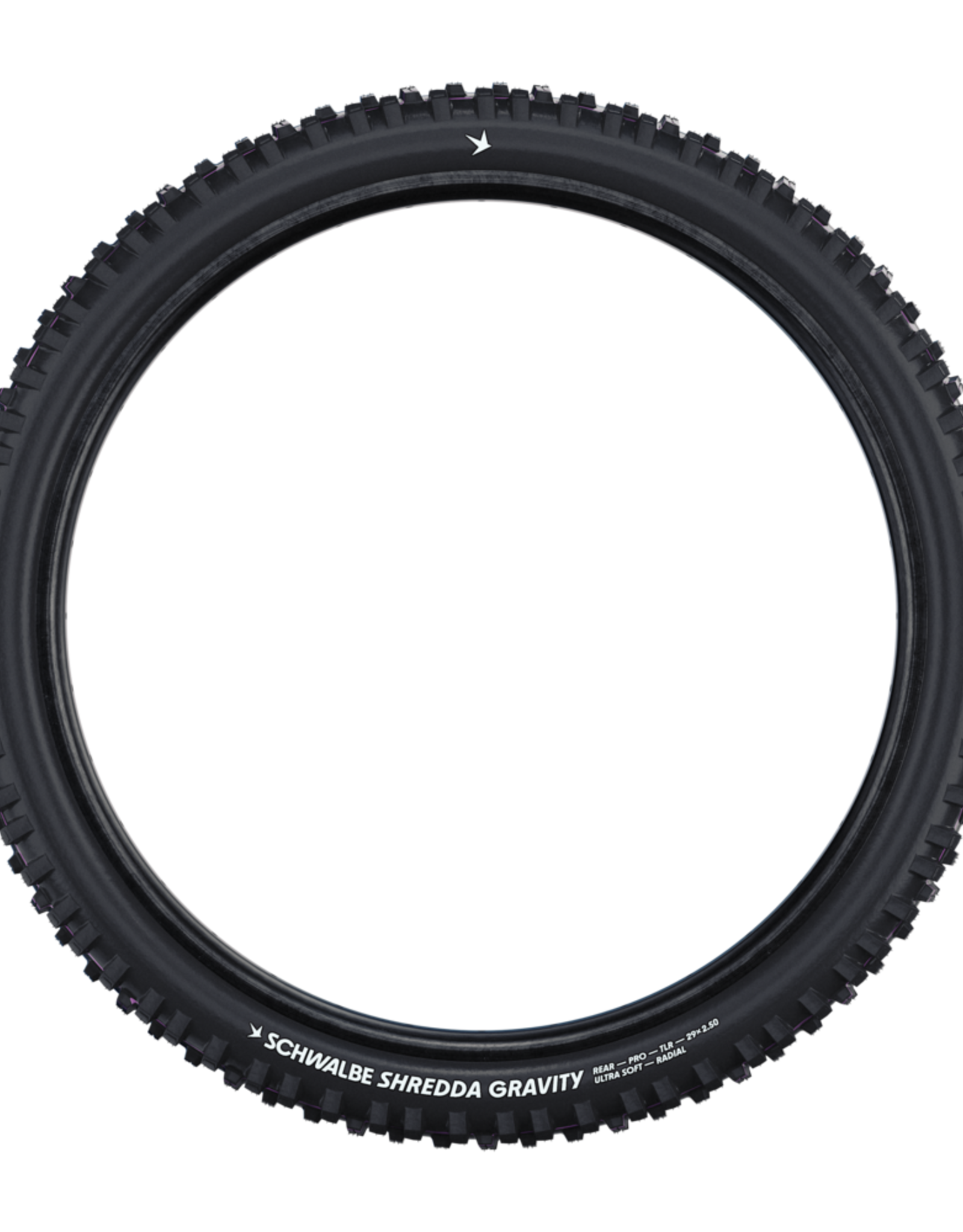Schwalbe Schwalbe Shredda TLR Gravity Pro Radial MTN Bike Tire