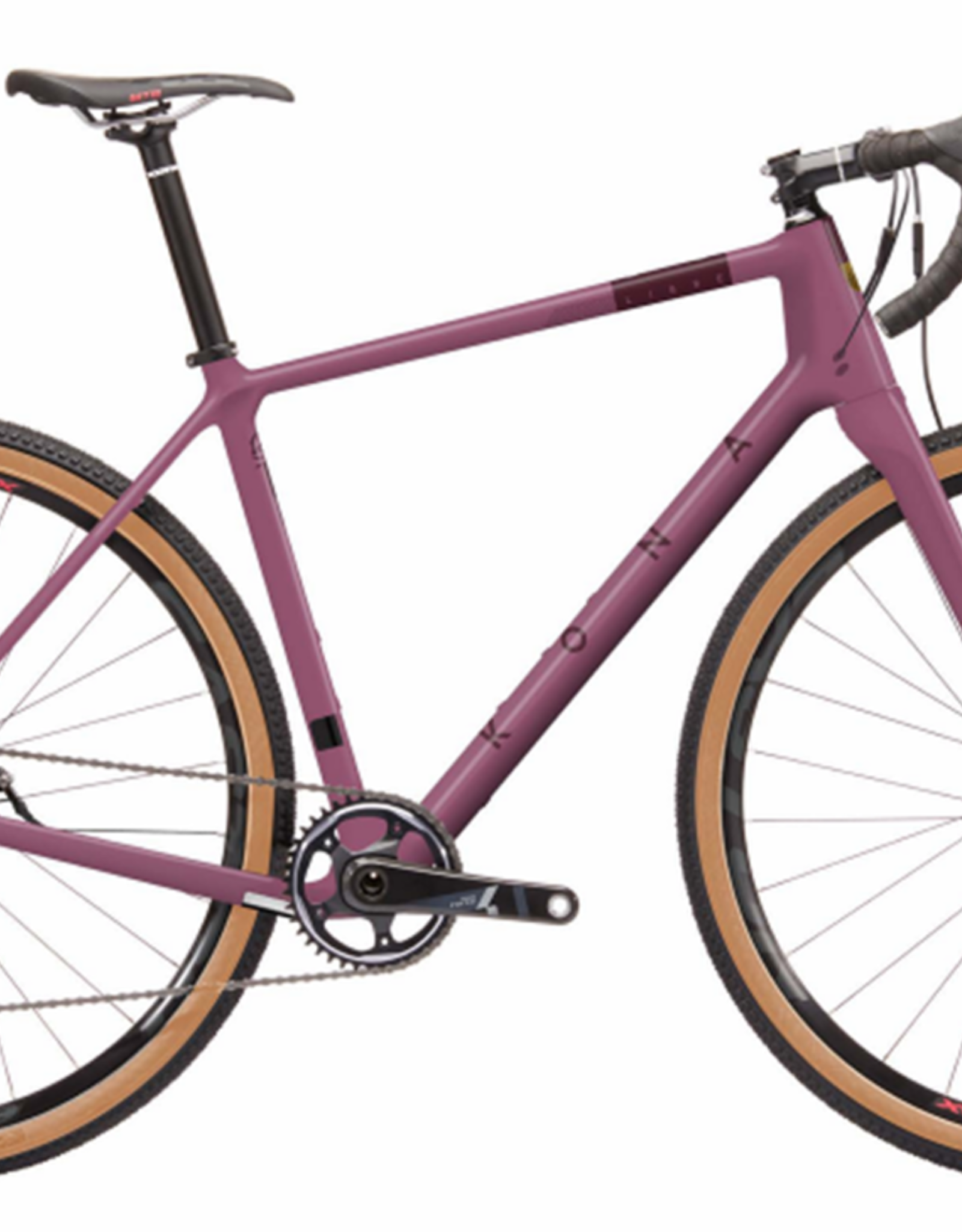 Kona Bicycles Kona Libre CR (B37) Gloss Mauve Carbon Gravel/Adventure Bicycle