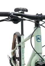 Kona Bicycles Kona Dew DL 36e (Gloss Jade) Commuter/Townie Bicycle