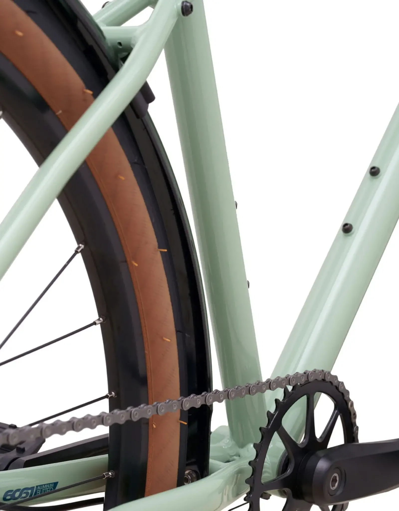 Kona Bicycles Kona Dew DL 36e (Gloss Jade) Commuter/Townie Bicycle