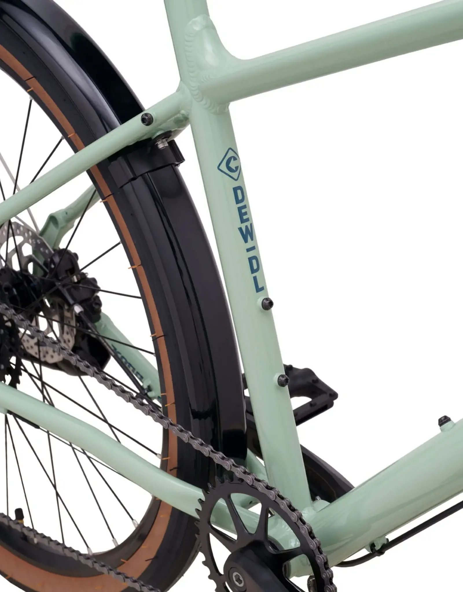 Kona Bicycles Kona Dew DL 36e (Gloss Jade) Commuter/Townie Bicycle