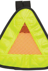 Aardvark Reflective Triangle Yield Symbol 7x7" with Velcro Strap [RF2060]