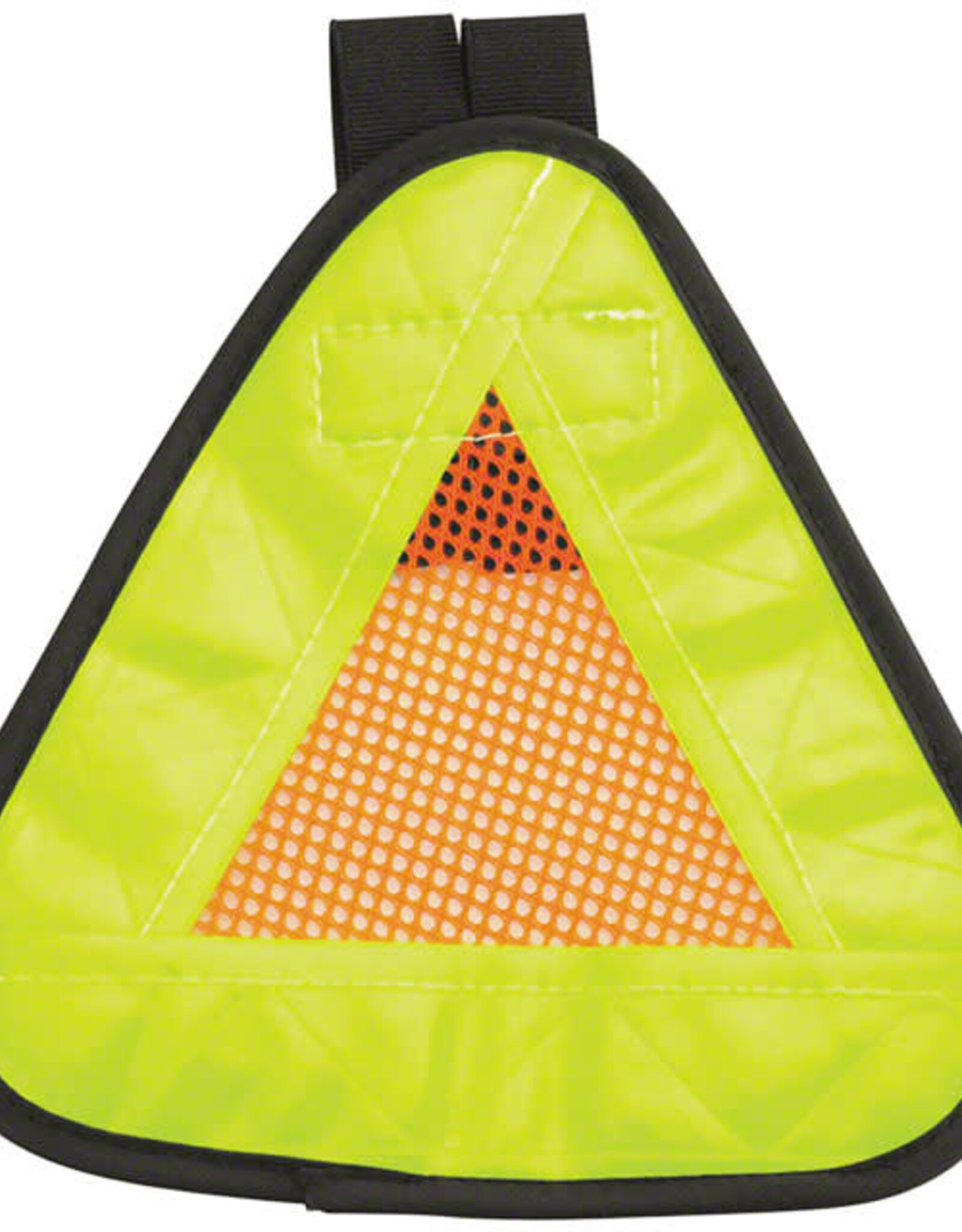 Aardvark Reflective Triangle Yield Symbol 7x7" with Velcro Strap [RF2060]