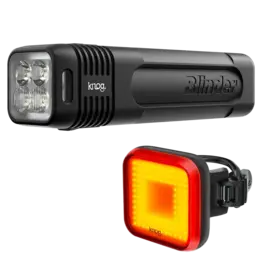 Knog Knog Blinder Headlight 900 & Blinder Square USB Black [KNG0013305]