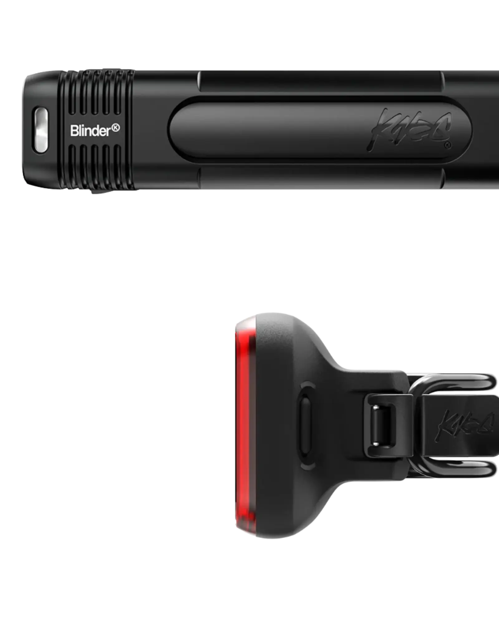 Knog Knog Blinder 900 (front) & Blinder Square (rear) USB Bicycle Light Set