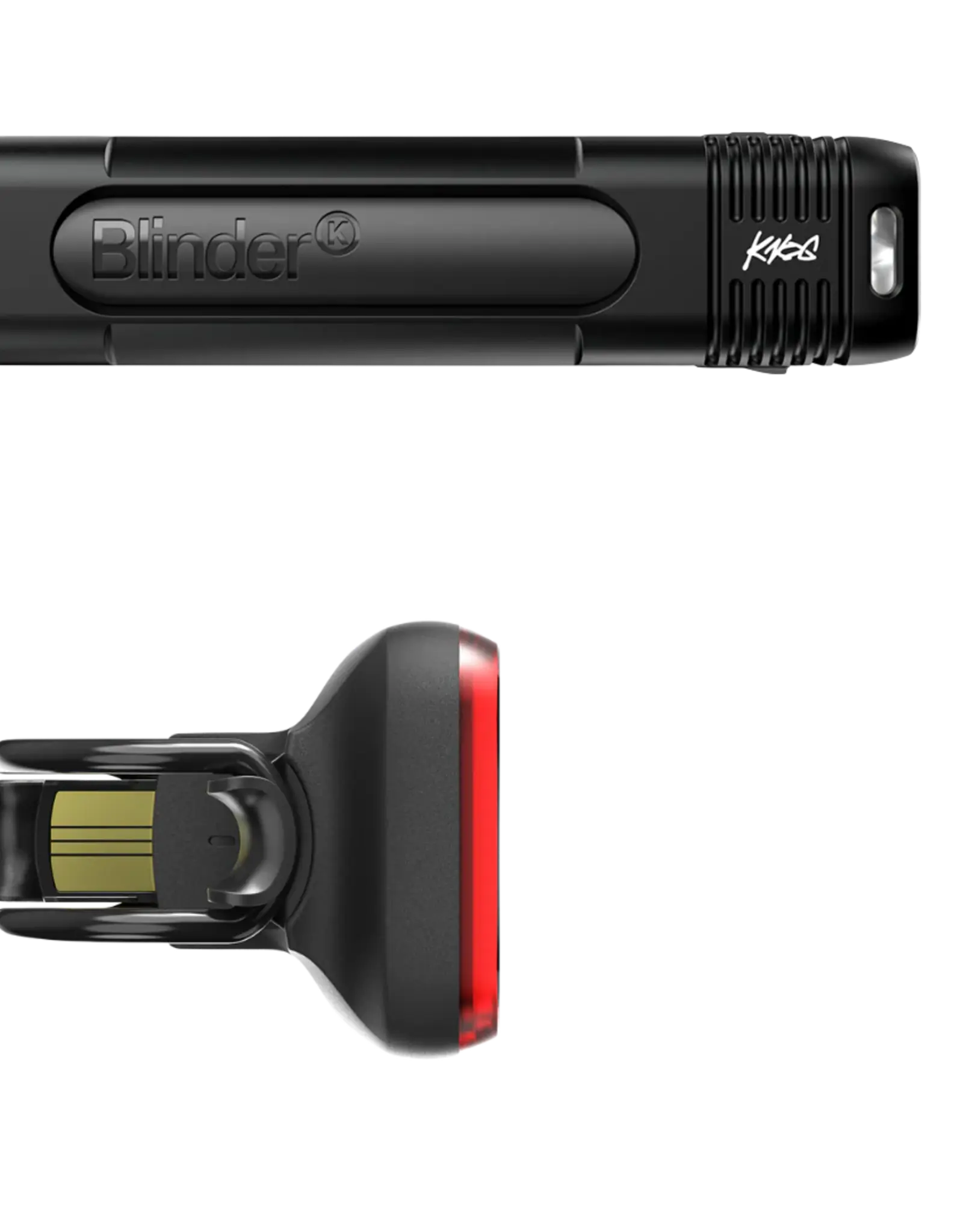 Knog Knog Blinder 900 (front) & Blinder Square (rear) USB Bicycle Light Set