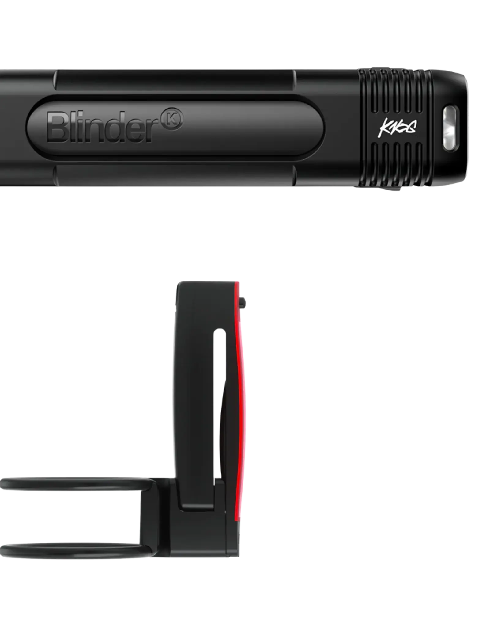 Knog Knog Blinder 600 (front) & Blinder Plus 20 (rear) USB Black Bicycle Light Set