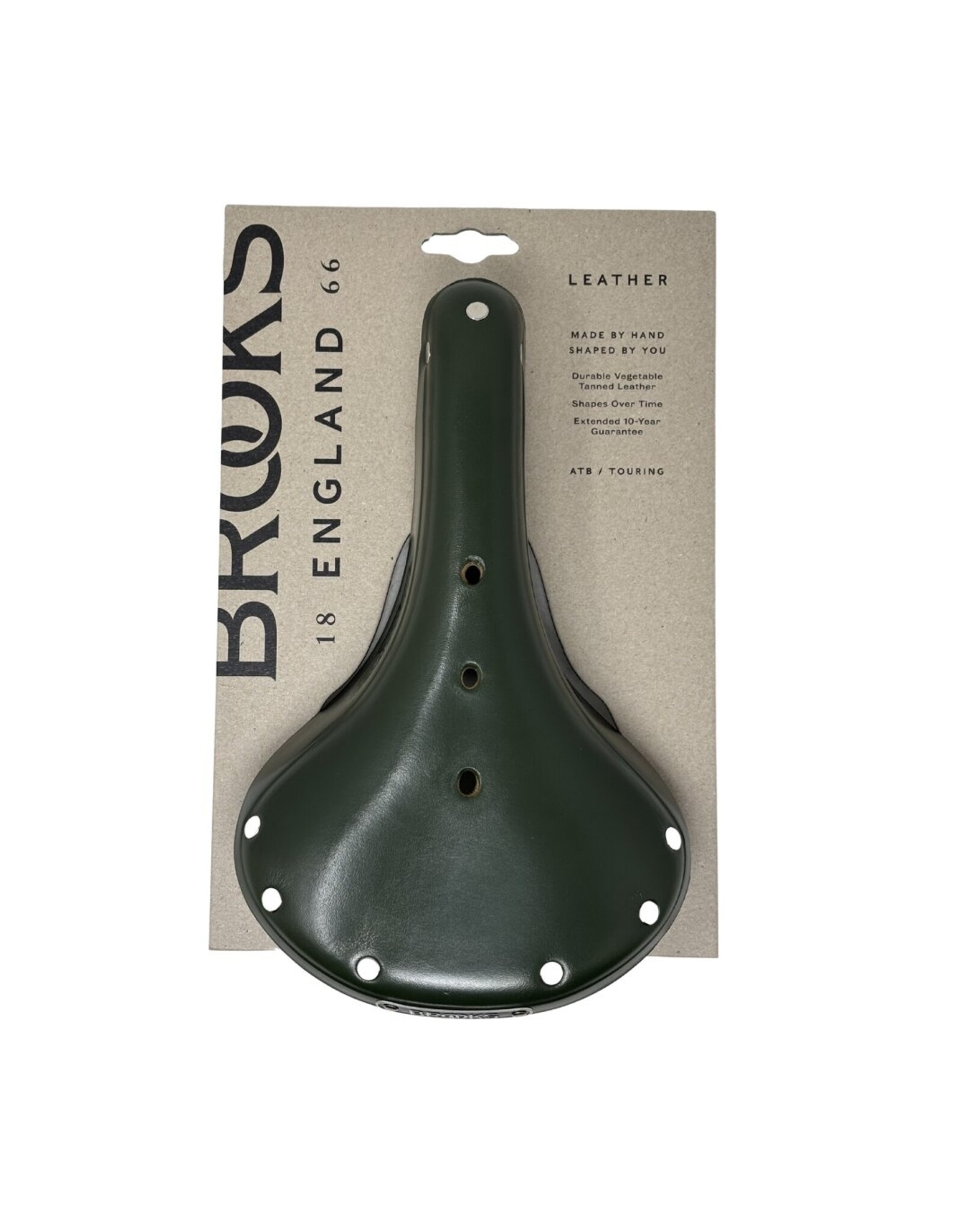 Brook's England Brooks B17 Saddle Racing Green, Black Rails