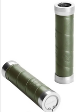 Brook's England Brooks Slender Leather Grips Racing Green, 130mm [BLG4ll0A17207]