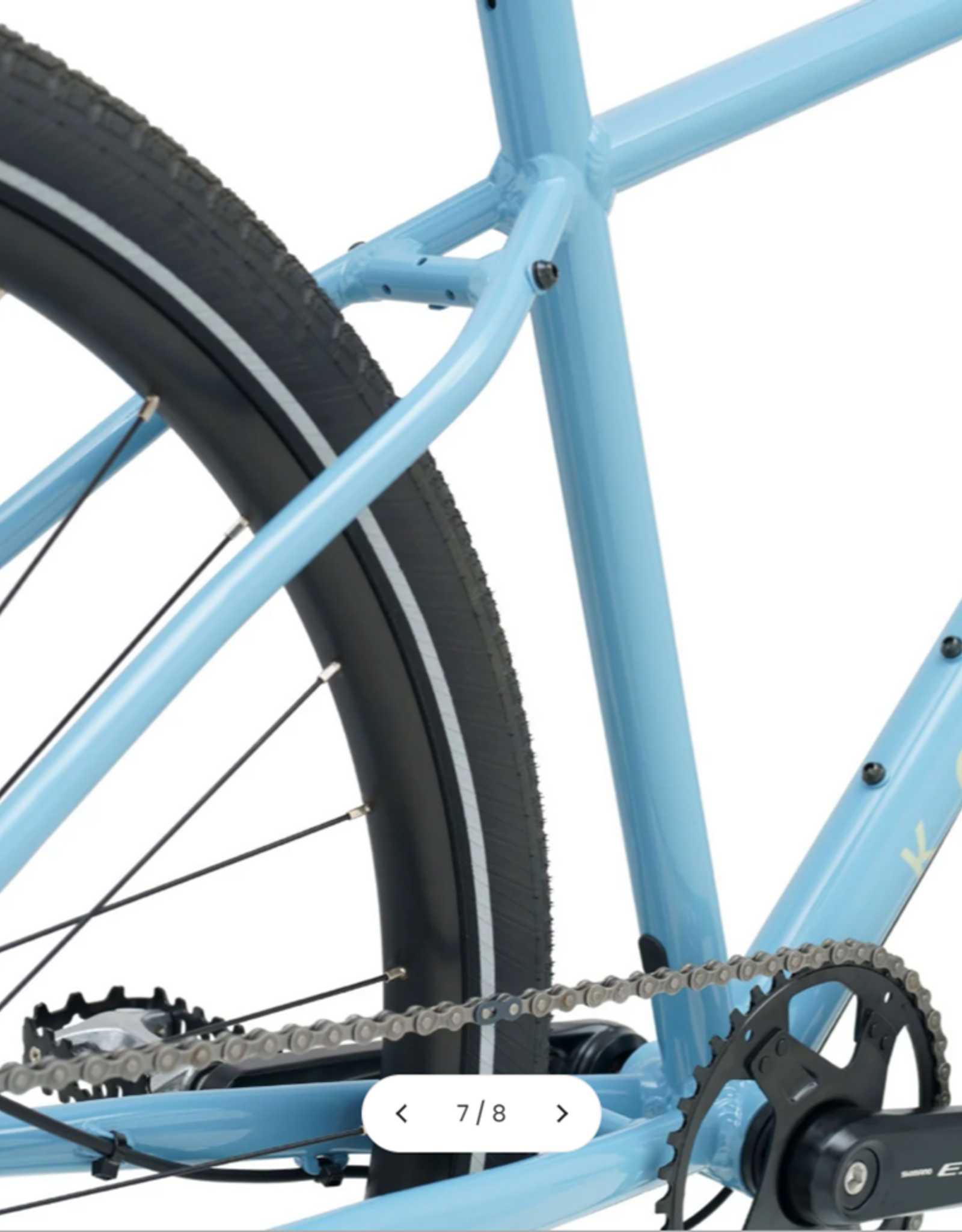 Kona Bicycles Kona Dew Flat-Bar Bicycle (Sky Blue)