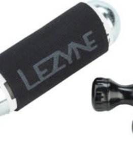 Lezyne Lezyne Control Drive Co2 with 25 gram cartridge and machined Slip Fit Chuck, Black [PU4286]