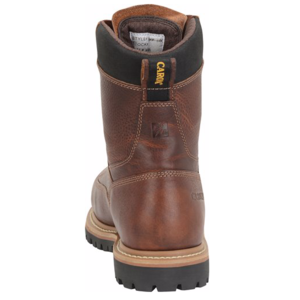 Carolina Grind 8" Lace-To-Toe Composite Toe Brown Work Boot