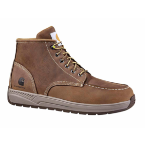 Carhartt Footwear CMX4023 - LW Moc-Toe Wedge Bison Work Boot