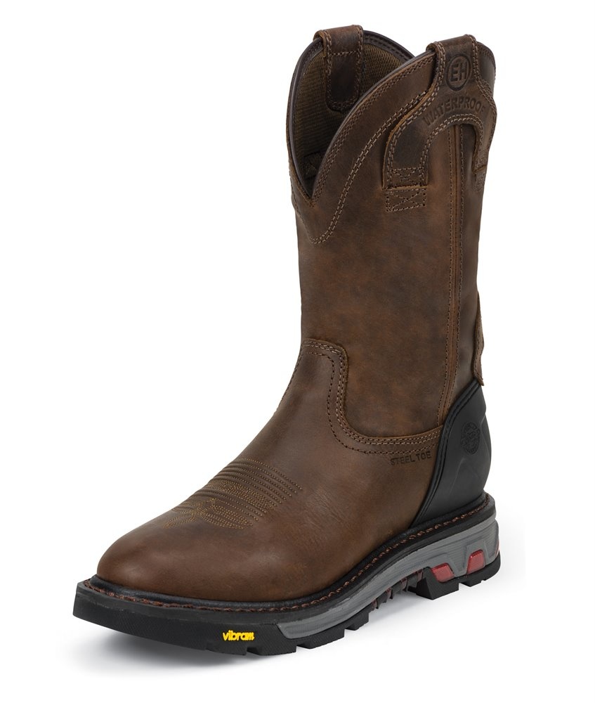 justin wyoming waterproof boots