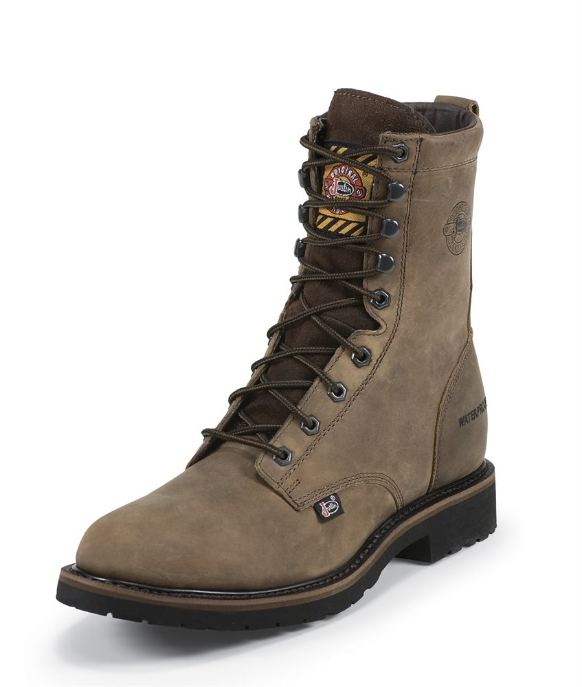 justin wyoming work boots