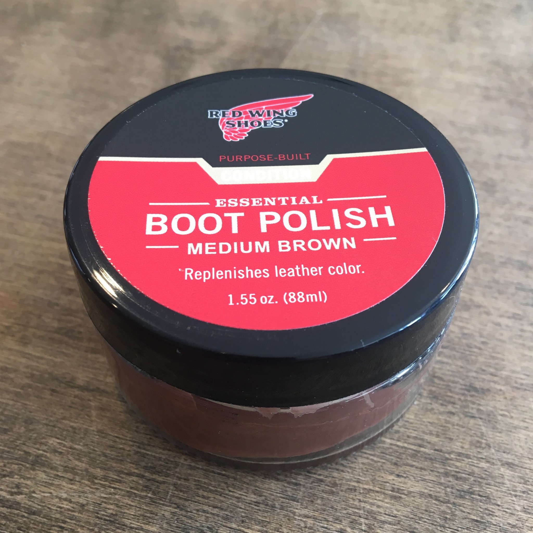 red boot polish