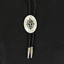 M&F Western Silver & Black Aztec Bolo