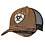 Ariat Distressed Black & Brown Oilskin Cap