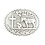 Nocona Oval Kneeling Cowboy Prayer Buckle
