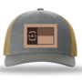 Richardson Hats NC Leather Patch Trucker Hat