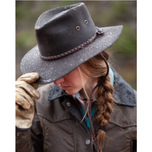 Outback Trading Grizzly Oilskin Hat