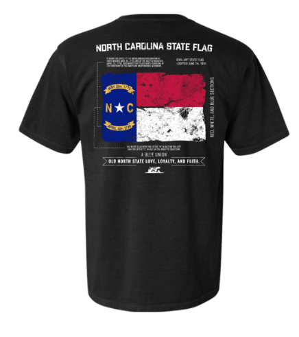 NC Flag T-Shirt - Fox