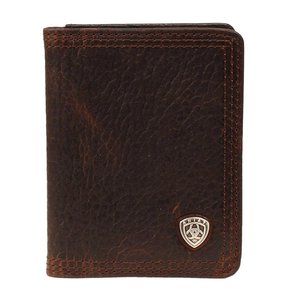 Ariat Bifold Flip Shield Rowdy Brown