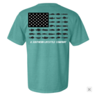 A Southern Lifestyle Co. Fish Flag SS Tee