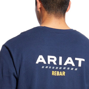 Ariat REBAR - CottonStrong Short Sleeve  Logo Tees