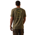 Ariat Tonal Camo Flag Tee (Multiple Colors)