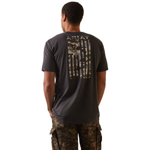 Ariat Tonal Camo Flag Tee