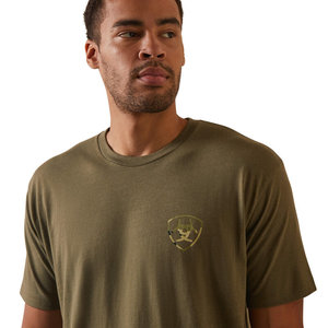 Ariat Tonal Camo Flag Tee