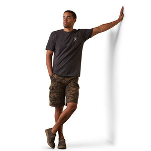 Ariat Tonal Camo Flag Tee