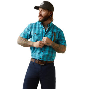 Ariat Rebar Men's Made Tough Durastretch Short Sleeve Work Shirt