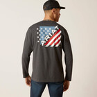 Ariat Men's Star Spangled LS Tee