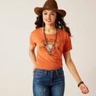 Ariat Women's Bison Skull SS Tee