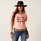 Ariat Women's Cow Chart SS Tee