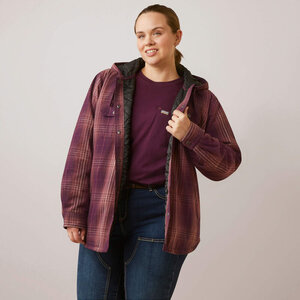 Ariat Wmn's Rebar Flannel Shirt Jacket