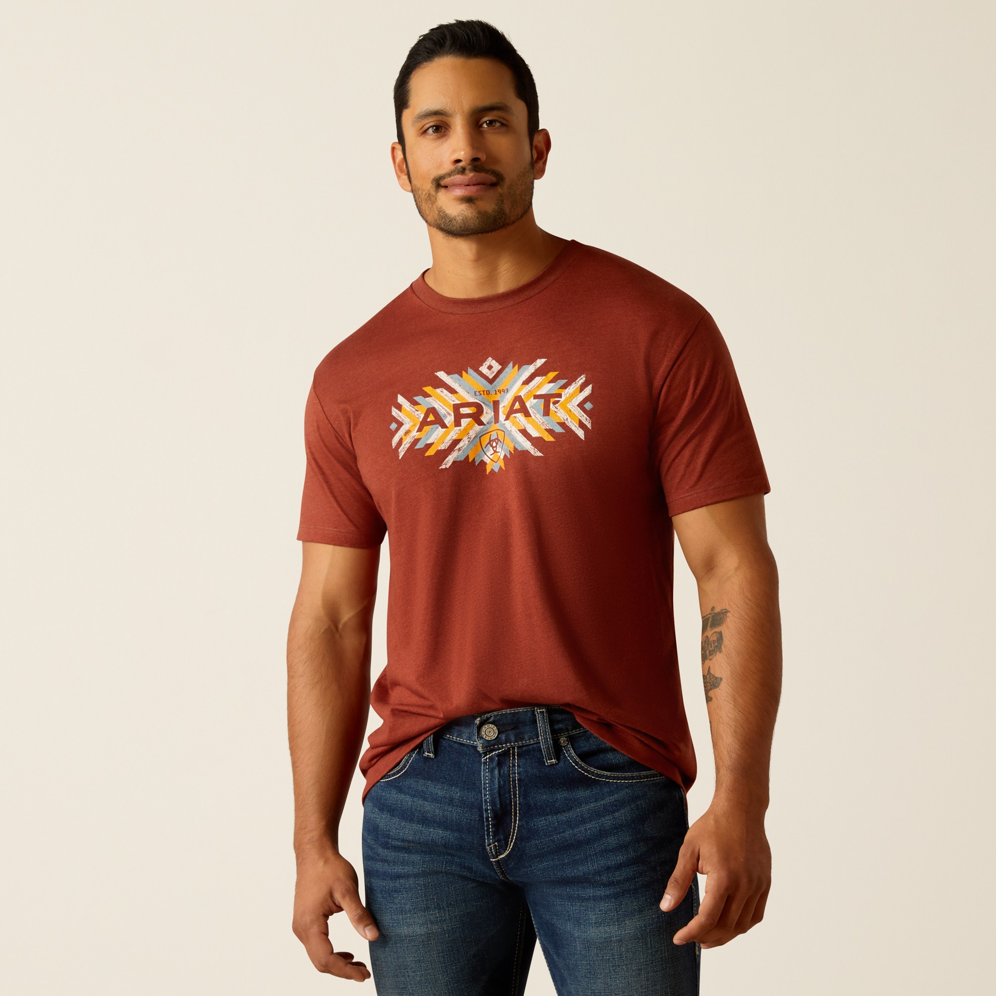 Ariat Pueblo Flag T-Shirt - Fox Mercantile