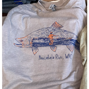 Fox Mercantile Nantahala River Mountain Trout Tee