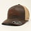 Ariat Flex Fit Flag Embroidered Oilskin Cap Brown