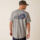 Ariat Men's Rebar CottonStrong Burning Rubber Tee